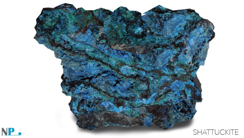 SHATTUCKITE - PIERRES SEMI PRECIEUSES - PERLES FINES - PIERRES RARES